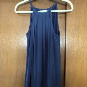 Dark blue tank top